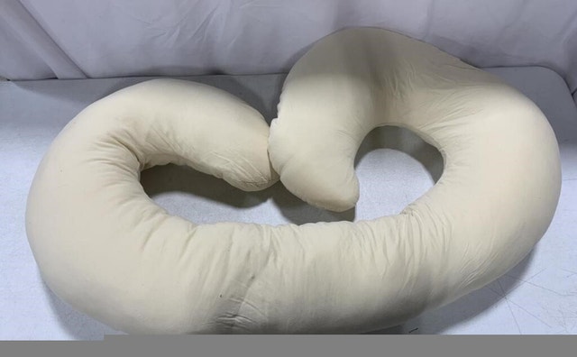 NEW Beige 57" Pharmedoc CeeCee Pillow Pregnancy Maternity - photo 5