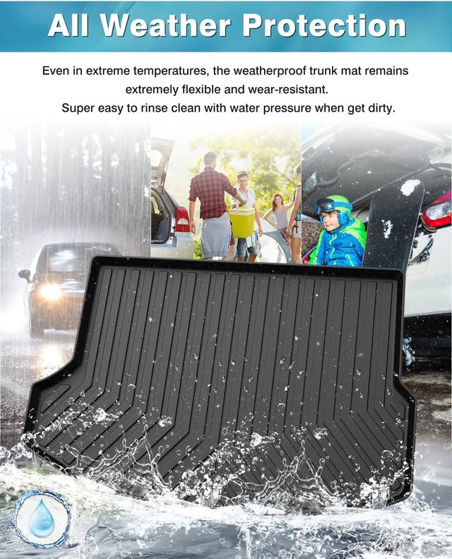 NEW All Weather Rear Trunk Liner Cargo Mat 2021-24 Kia Seltos - photo 3