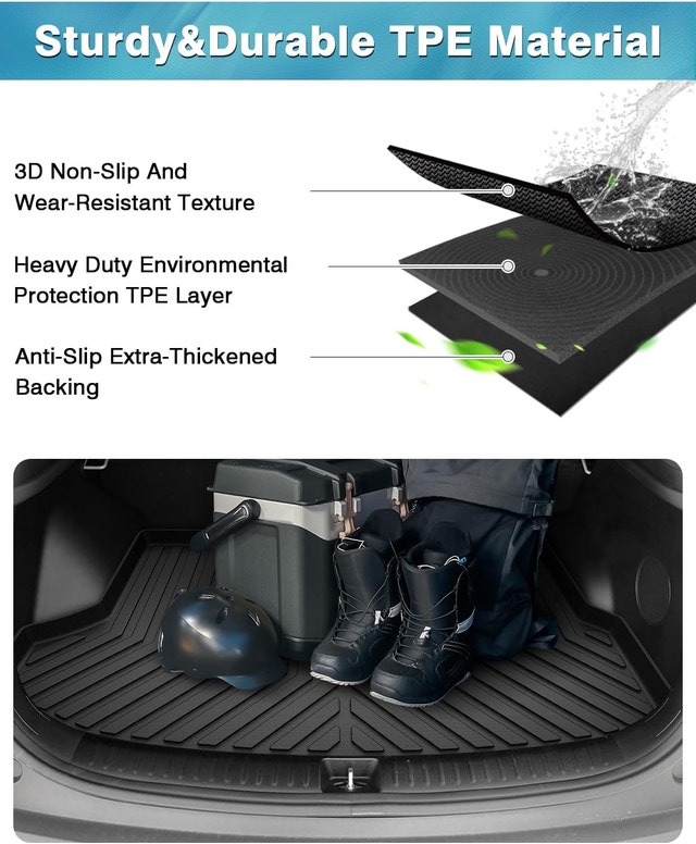NEW All Weather Rear Trunk Liner Cargo Mat 2021-24 Kia Seltos - photo 5