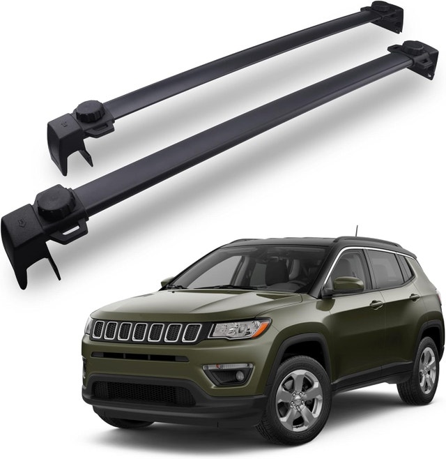 NEW Richeer Roof Rack Cross Bars for 2017-21 Compass MP