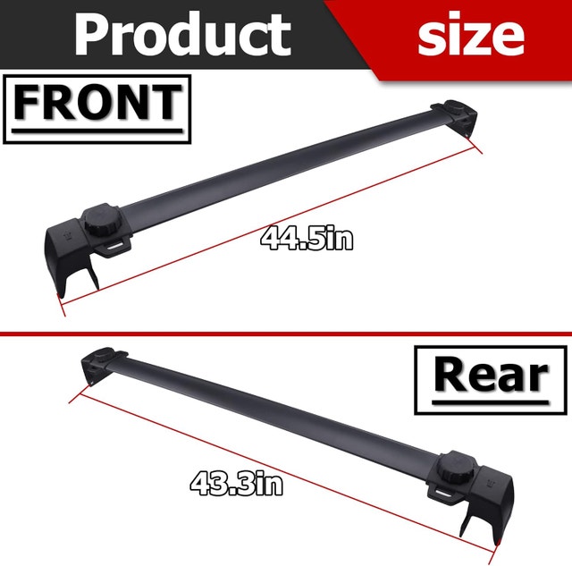 NEW Richeer Roof Rack Cross Bars for 2017-21 Compass MP - photo 5