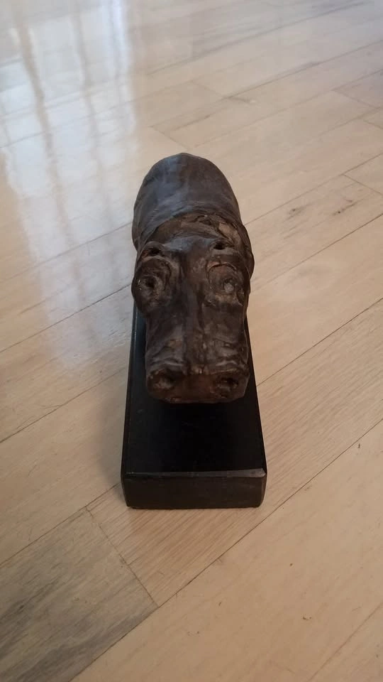HIPPO - Hand Sculpted - Original Artwork - photo 2