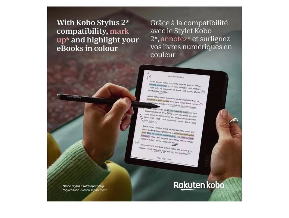 Kobo Libra Colour eReader - 7" Color E Ink Display - photo 3