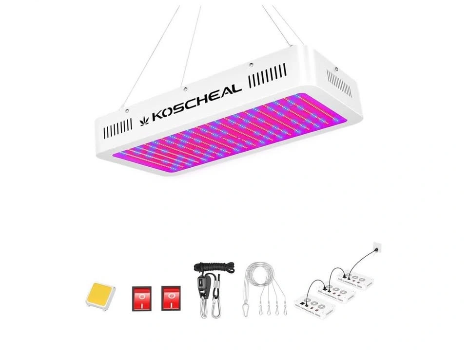 KOSCHEAL KS2000 LED Grow Light Full Spectrum Samsung LM301B UV - photo 2