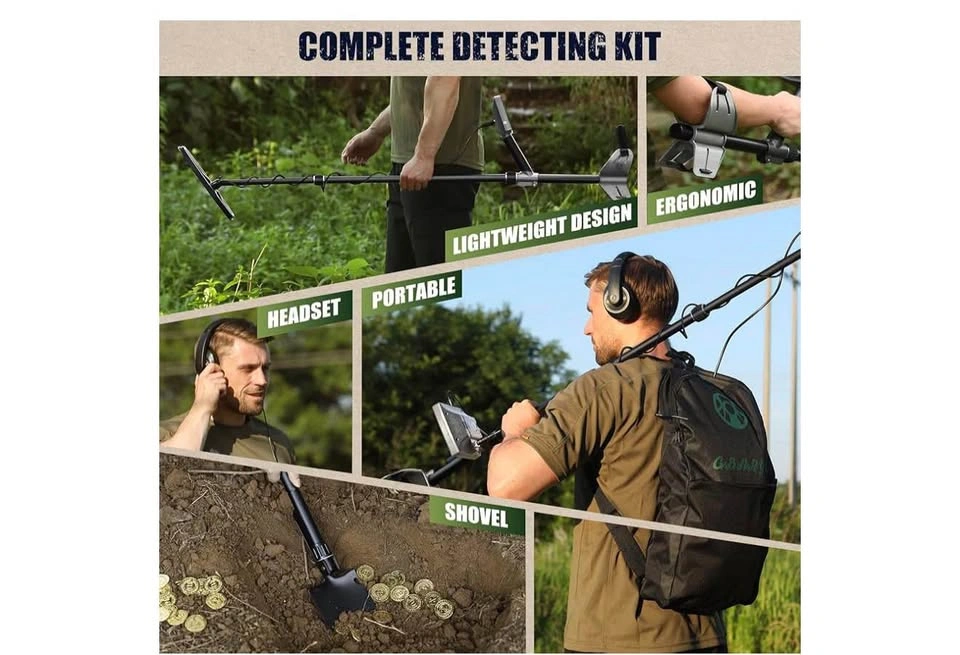 Waterproof Metal Detector for Adults - 5 Modes - photo 5