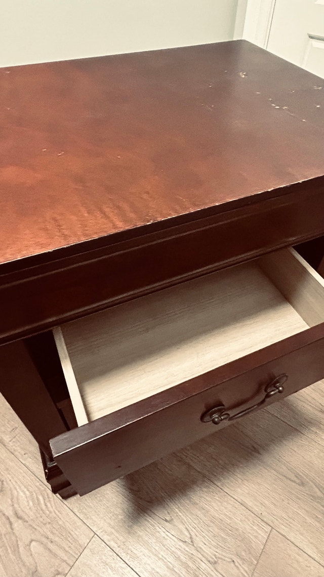 Cherry Wood Nightstands / Bedside Tables – Set of 2 - photo 4