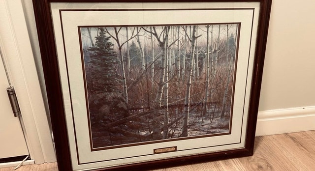 Rick Berg "You Can’t See Me" Framed Wildlife Print