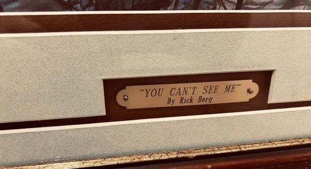 Rick Berg "You Can’t See Me" Framed Wildlife Print - photo 2
