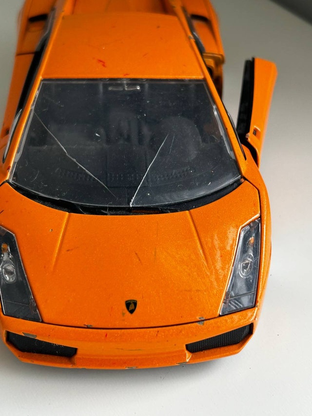 Jada LAMBORGHINI GALLARDO Orange 1/24 Diecast car toy - photo 4