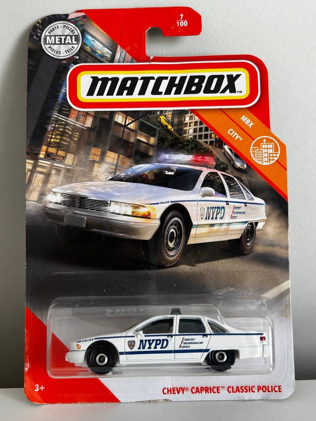 2019 Matchbox '94 Chevy Caprice Classic Police Car