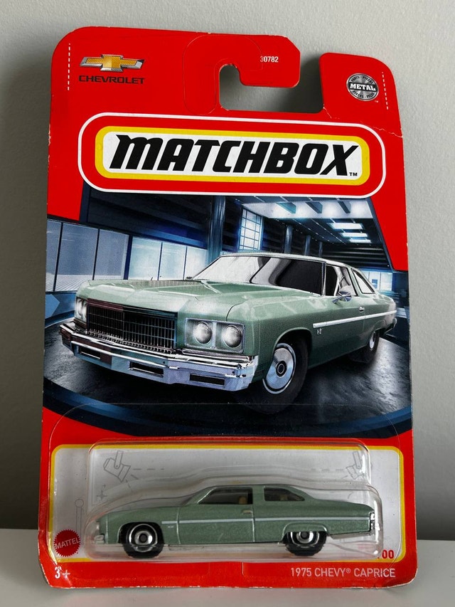 Matchbox 1975 Chevy Caprice Diecast Model