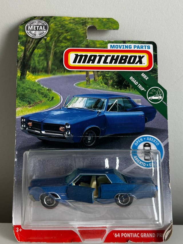 2019 Matchbox Moving Parts 1964 Pontiac Grand Prix