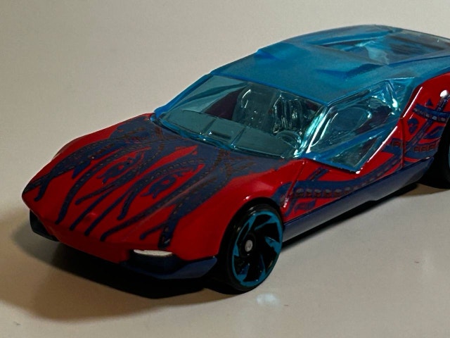 Hot Wheels La Fasta Red 2008 Model Car