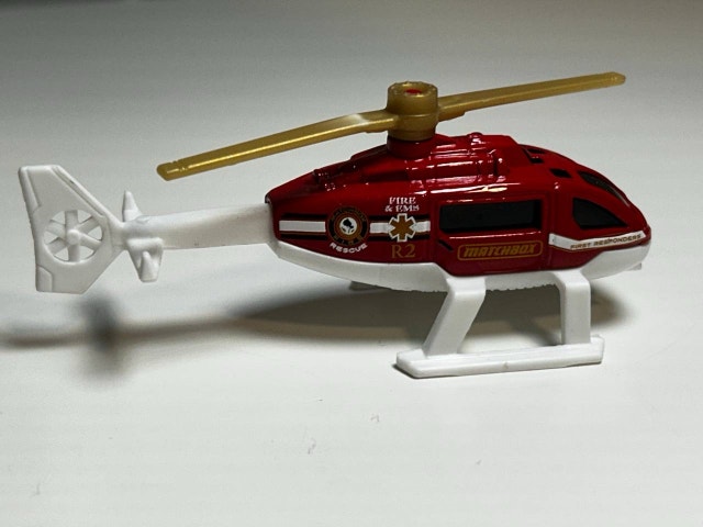 2001 Matchbox Fire Helicopter - photo 2