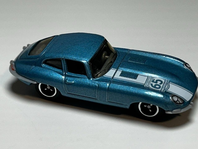 Matchbox Jaguar E-type Coupe 1961 Blue 1/64 2005 Mattel
