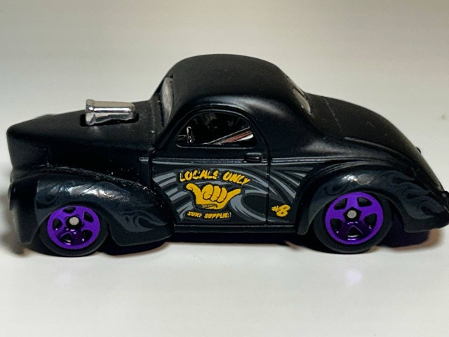 Hot Wheels ‘41 Willys Black Diecast & Toy 2015 Mattel - photo 2