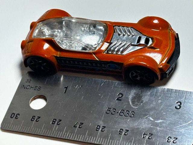 Hot Wheels 2001 Ballistik Orange - photo 2