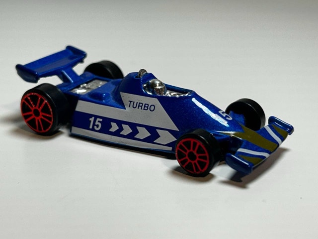 Maisto Indy Racing Car Turbo Diecast #15 Blue Red Race Toy