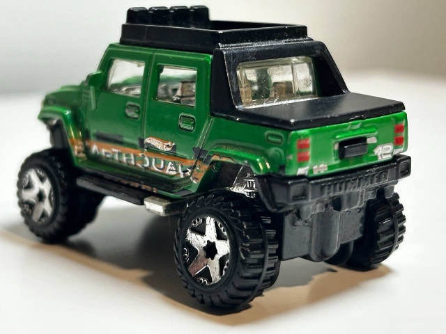 Hot Wheels Thrill Racers Earthquake Patrol HUMMER H2 Loose - photo 3