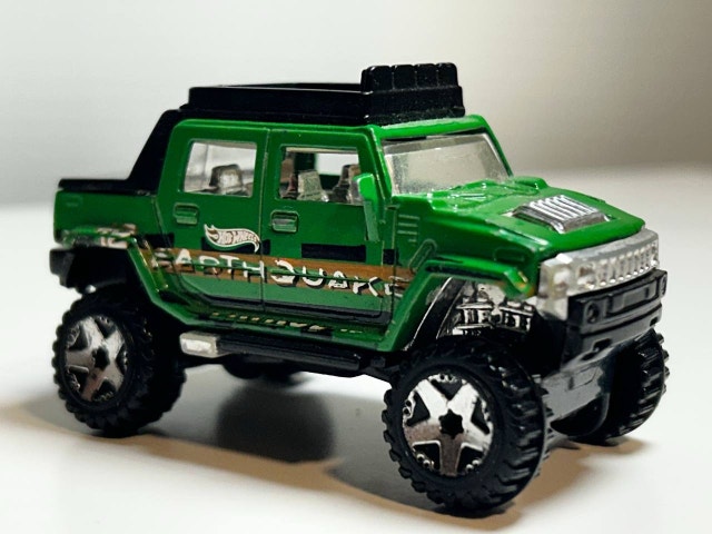 Hot Wheels Thrill Racers Earthquake Patrol HUMMER H2 Loose - photo 4