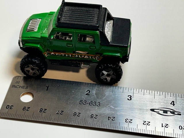 Hot Wheels Thrill Racers Earthquake Patrol HUMMER H2 Loose - photo 5