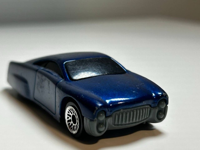 1999 Hot Wheels Lead Sled Blue Die Cast Car - McDonald's - photo 2