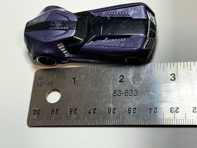 2009 Mattel Hotwheels Purple Reverb 1/64 - photo 3