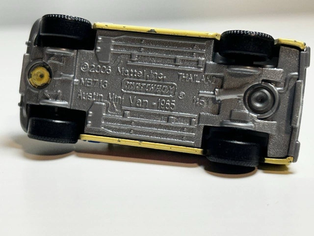 Matchbox Austin Mini Van -1965 Mattel 2006 - photo 5