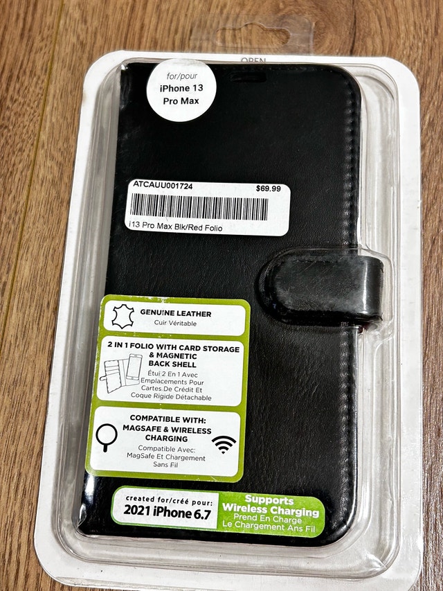iPhone 13 Pro Max Case - UNiQUE Leather Folio