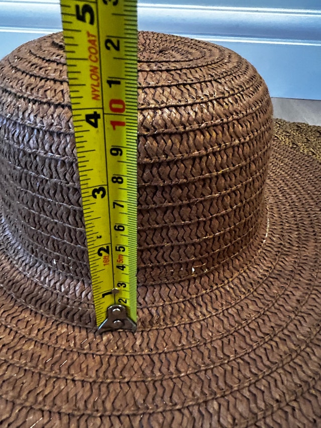 Brown Sun Hat - 18 Inch Diameter - photo 4