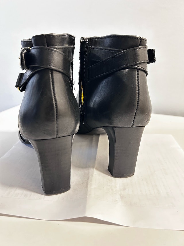 Ralph Lauren Women's Boot Shoe 9.5B Black Leather - photo 3