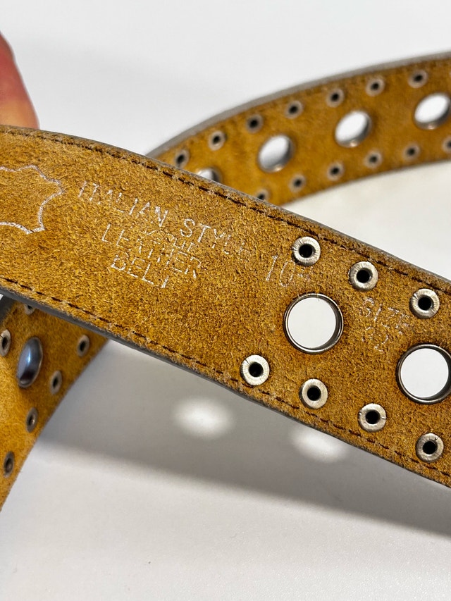 Leather Belt size 32 MCL-05 - photo 3