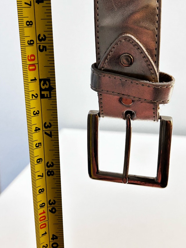 Leather Belt size 32 MCL-05 - photo 4