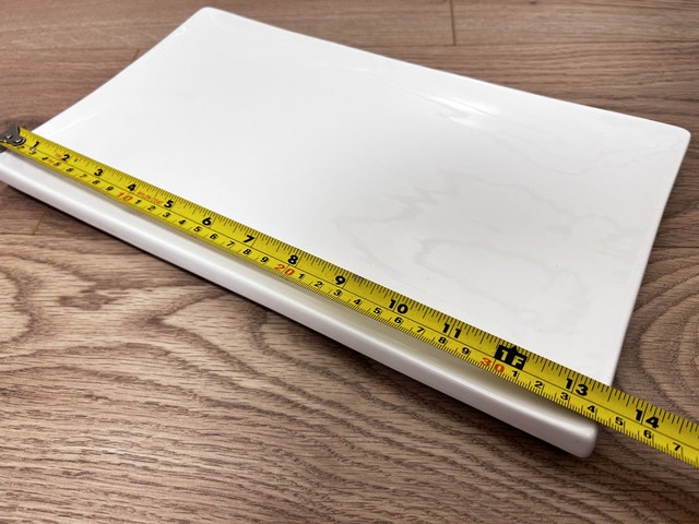 Solid White Ceramic Plates Set of 6 - photo 2