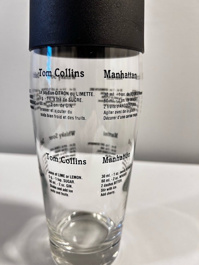 Cocktail Shaker features printed recipes K-8018 - photo 2