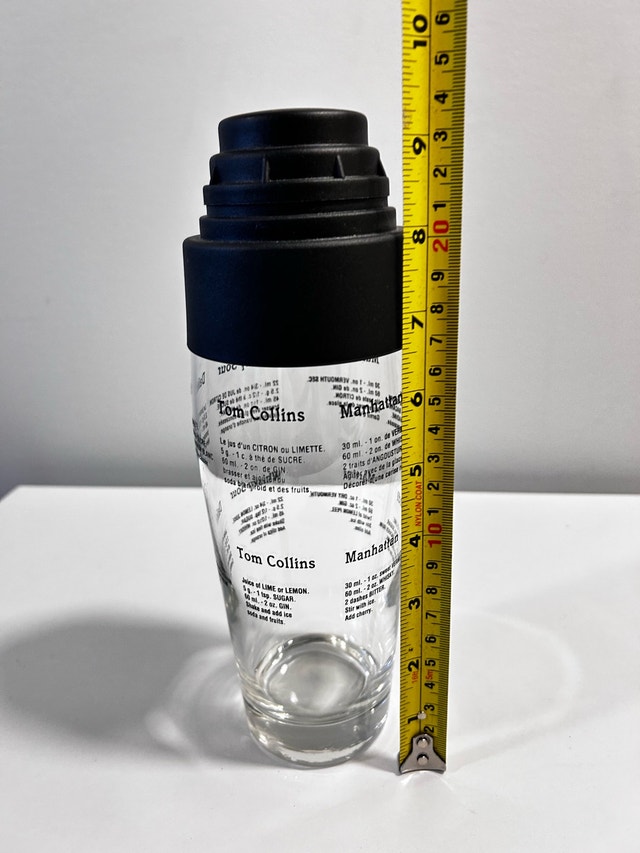 Cocktail Shaker features printed recipes K-8018 - photo 3