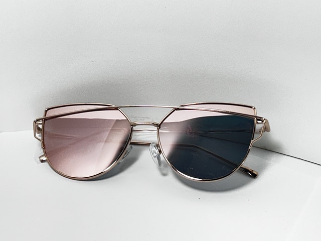 UV400 Aviator Sunglasses - Gold Metal Frame - photo 2