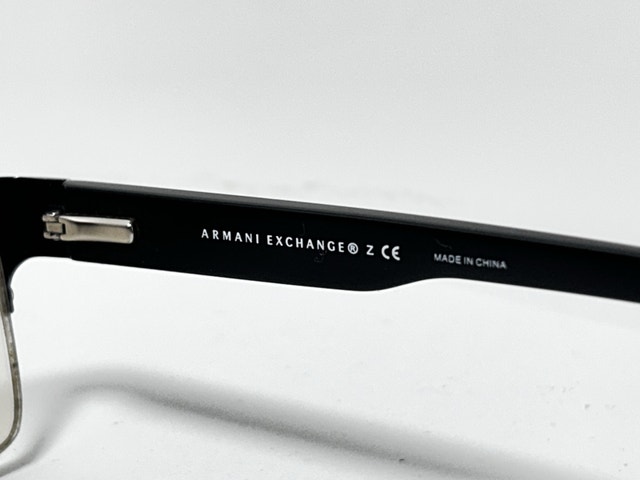 Armani Exchange AX 1014 Black Metal Glasses Frames - photo 3