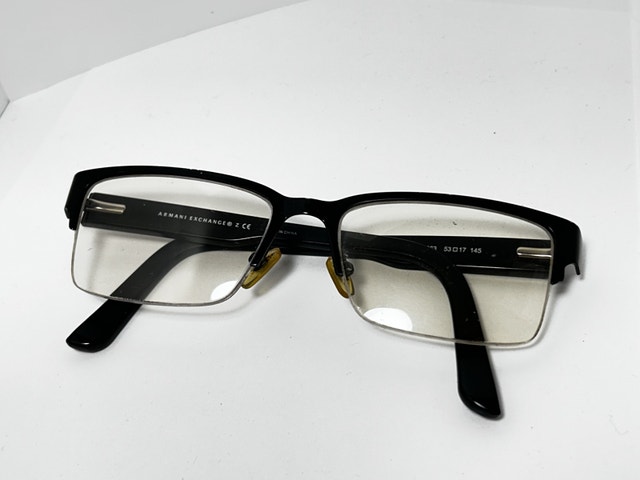 Armani Exchange AX 1014 Black Metal Glasses Frames - photo 5