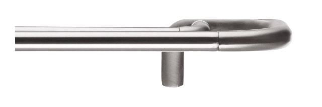 Blackout Curtains Double Rod Set - Diameter 19mm Brushed - photo 2