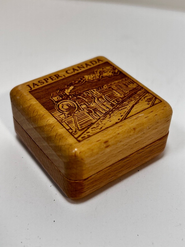 Jasper Canada Small Wooden Box
