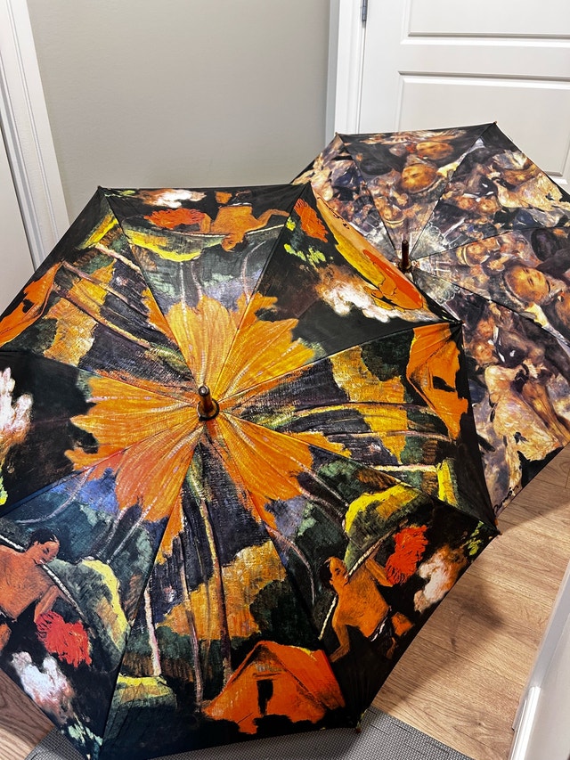 Gremo Germany Portrait Design Canopy Umbrella With Crook