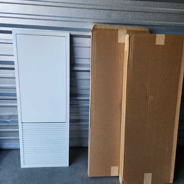 4 Fan Coils White Color Access Panels