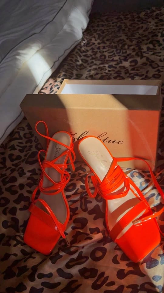 Orange heels