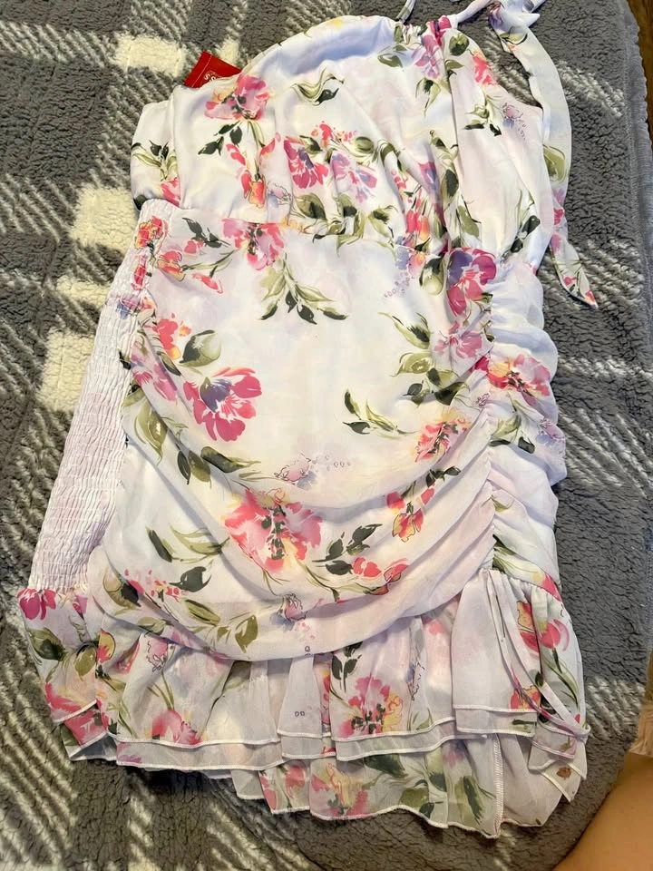 Guess Flower Print Dress