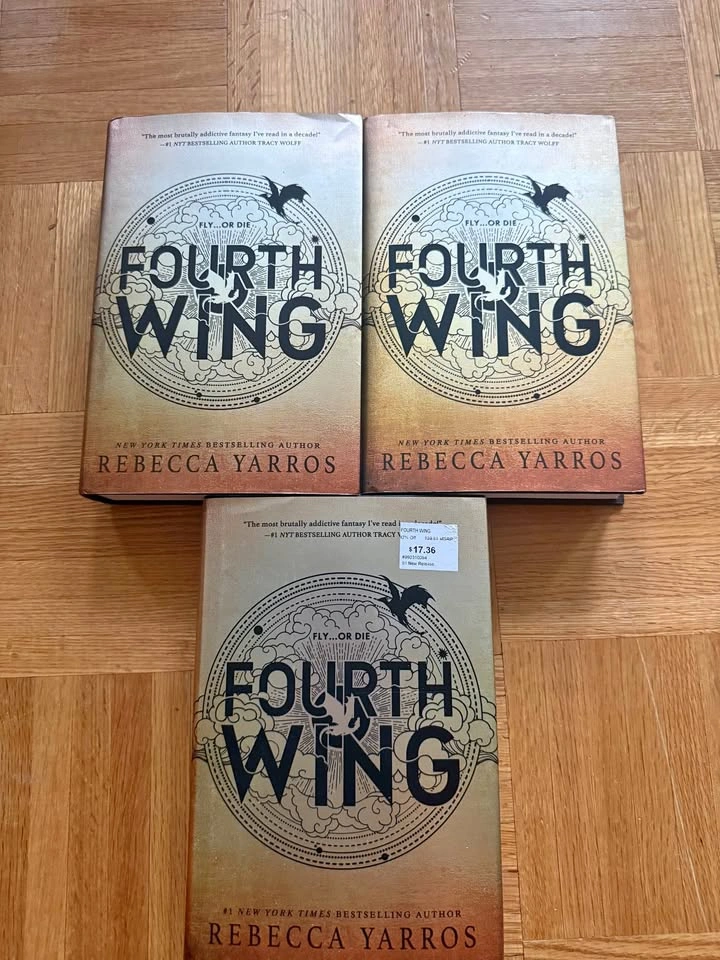 New Hard Cover Fourth Wing (fly or die) by Rebecca Yareow first