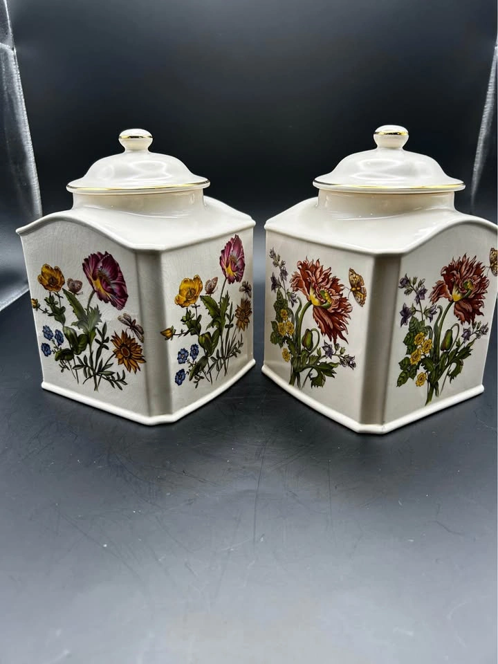 Vintage Masons Botanical Canister Set - photo 2