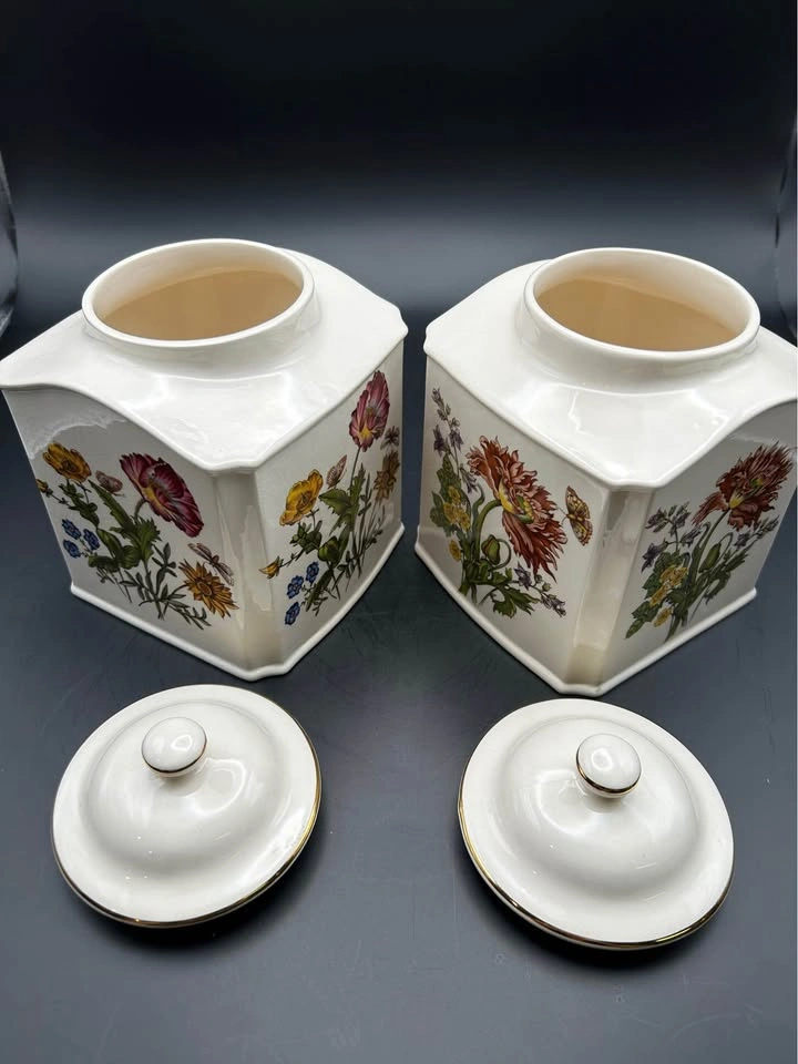 Vintage Masons Botanical Canister Set - photo 3