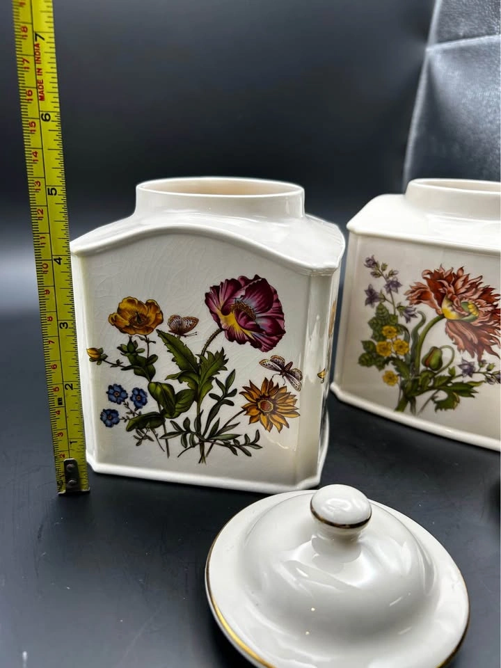 Vintage Masons Botanical Canister Set - photo 4