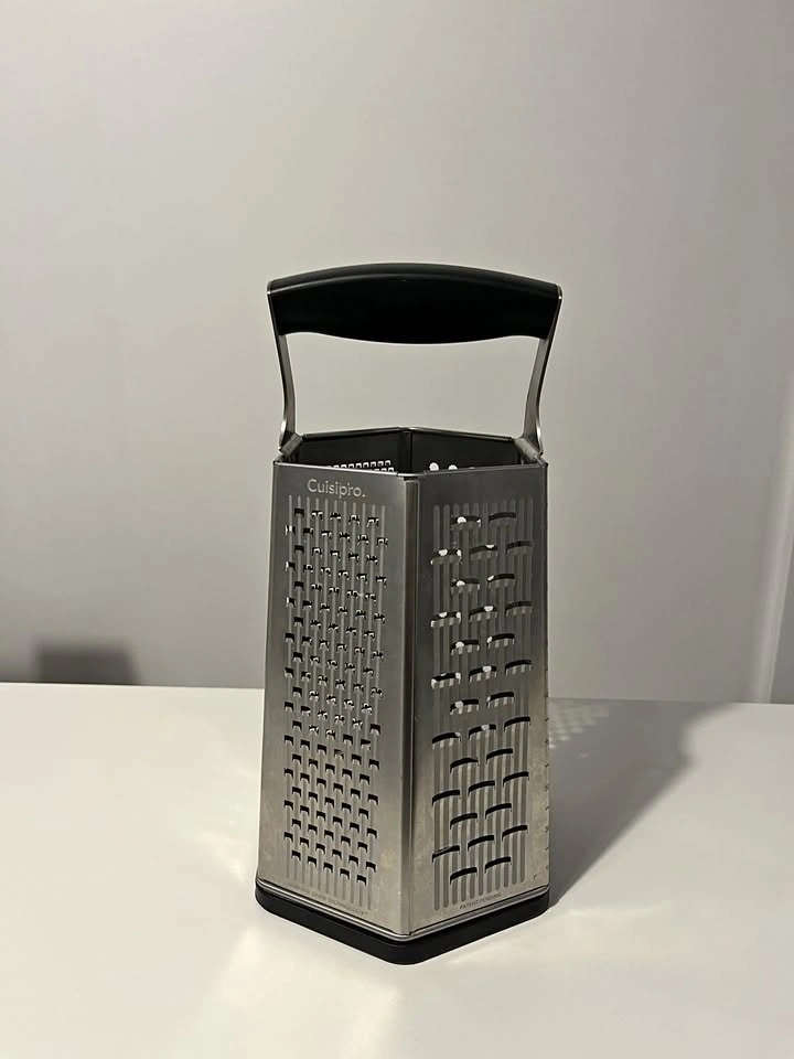 CUISIPRO 6 Sided Professional Box Grater, surface glide tech